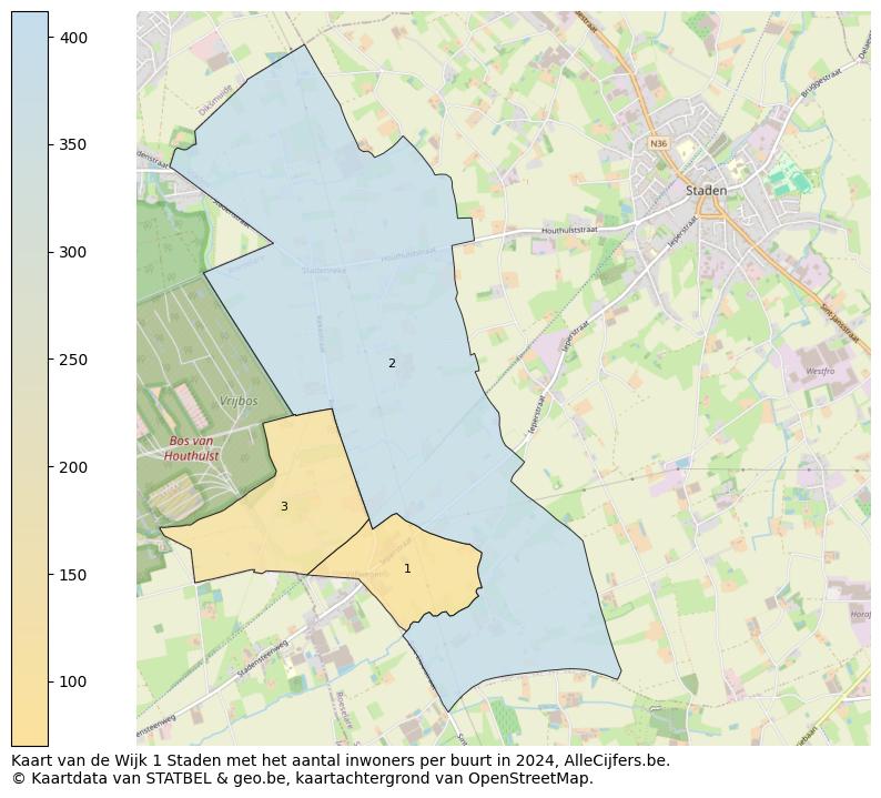 Aantal inwoners op de kaart van de Wijk 1 Staden: Op deze pagina vind je veel informatie over inwoners (zoals de verdeling naar leeftijdsgroepen, gezinssamenstelling, geslacht, autochtoon of Belgisch met een immigratie achtergrond,...), woningen (aantallen, types, prijs ontwikkeling, gebruik, type eigendom,...) en méér (autobezit, energieverbruik,...)  op basis van open data van STATBEL en diverse andere bronnen!