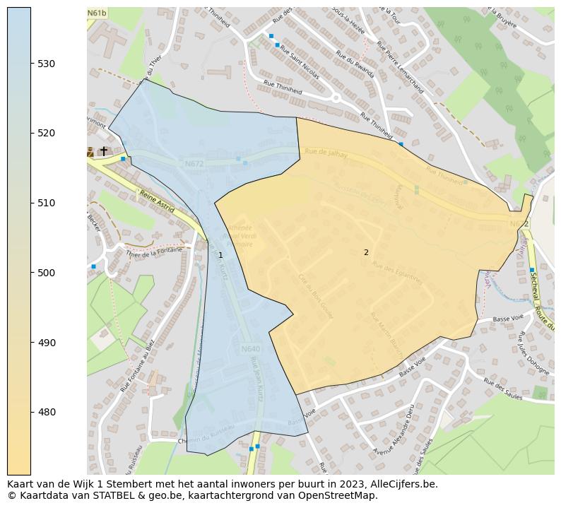 Aantal inwoners op de kaart van de Wijk 1 Stembert: Op deze pagina vind je veel informatie over inwoners (zoals de verdeling naar leeftijdsgroepen, gezinssamenstelling, geslacht, autochtoon of Belgisch met een immigratie achtergrond,...), woningen (aantallen, types, prijs ontwikkeling, gebruik, type eigendom,...) en méér (autobezit, energieverbruik,...)  op basis van open data van STATBEL en diverse andere bronnen!