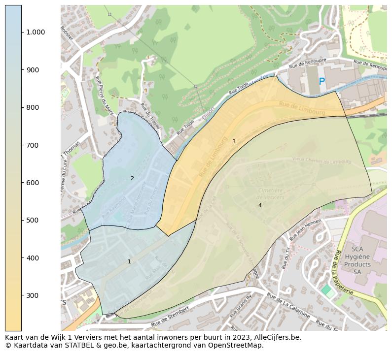 Aantal inwoners op de kaart van de Wijk 1 Verviers: Op deze pagina vind je veel informatie over inwoners (zoals de verdeling naar leeftijdsgroepen, gezinssamenstelling, geslacht, autochtoon of Belgisch met een immigratie achtergrond,...), woningen (aantallen, types, prijs ontwikkeling, gebruik, type eigendom,...) en méér (autobezit, energieverbruik,...)  op basis van open data van STATBEL en diverse andere bronnen!