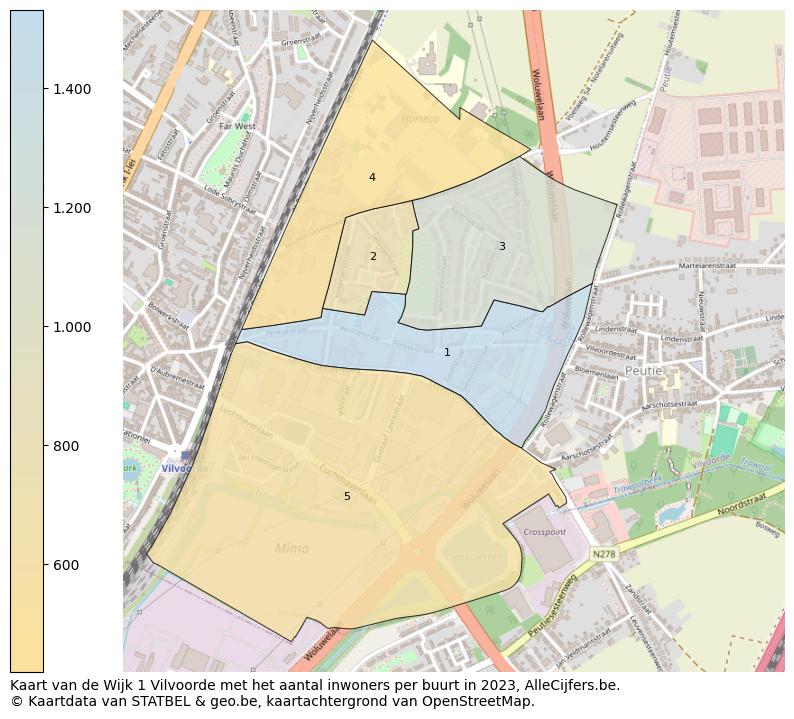 Aantal inwoners op de kaart van de Wijk 1 Vilvoorde: Op deze pagina vind je veel informatie over inwoners (zoals de verdeling naar leeftijdsgroepen, gezinssamenstelling, geslacht, autochtoon of Belgisch met een immigratie achtergrond,...), woningen (aantallen, types, prijs ontwikkeling, gebruik, type eigendom,...) en méér (autobezit, energieverbruik,...)  op basis van open data van STATBEL en diverse andere bronnen!