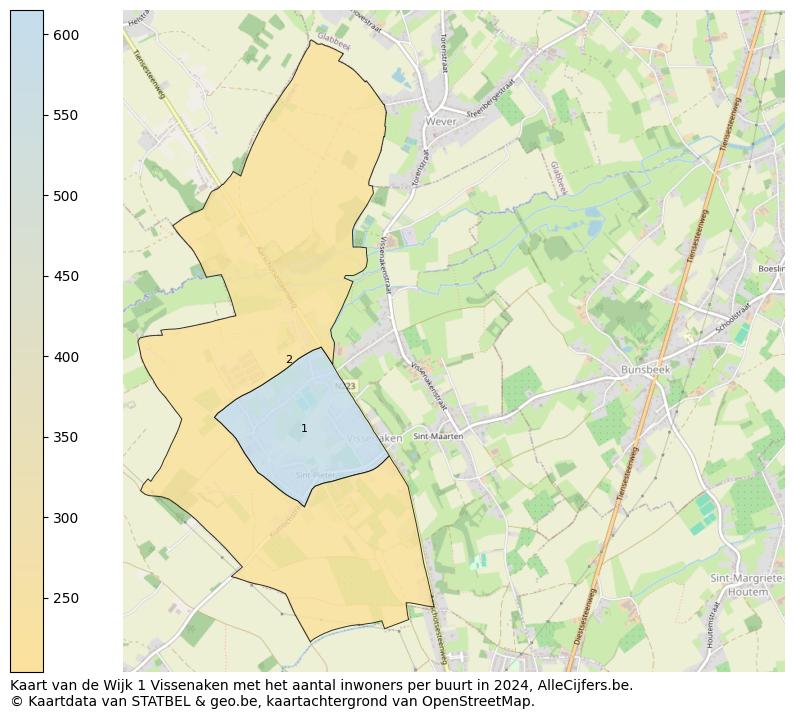 Aantal inwoners op de kaart van de Wijk 1 Vissenaken: Op deze pagina vind je veel informatie over inwoners (zoals de verdeling naar leeftijdsgroepen, gezinssamenstelling, geslacht, autochtoon of Belgisch met een immigratie achtergrond,...), woningen (aantallen, types, prijs ontwikkeling, gebruik, type eigendom,...) en méér (autobezit, energieverbruik,...)  op basis van open data van STATBEL en diverse andere bronnen!