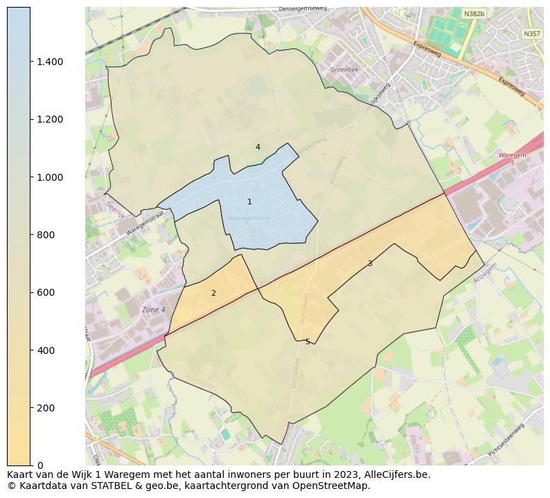 Aantal inwoners op de kaart van de Wijk 1 Waregem: Op deze pagina vind je veel informatie over inwoners (zoals de verdeling naar leeftijdsgroepen, gezinssamenstelling, geslacht, autochtoon of Belgisch met een immigratie achtergrond,...), woningen (aantallen, types, prijs ontwikkeling, gebruik, type eigendom,...) en méér (autobezit, energieverbruik,...)  op basis van open data van STATBEL en diverse andere bronnen!