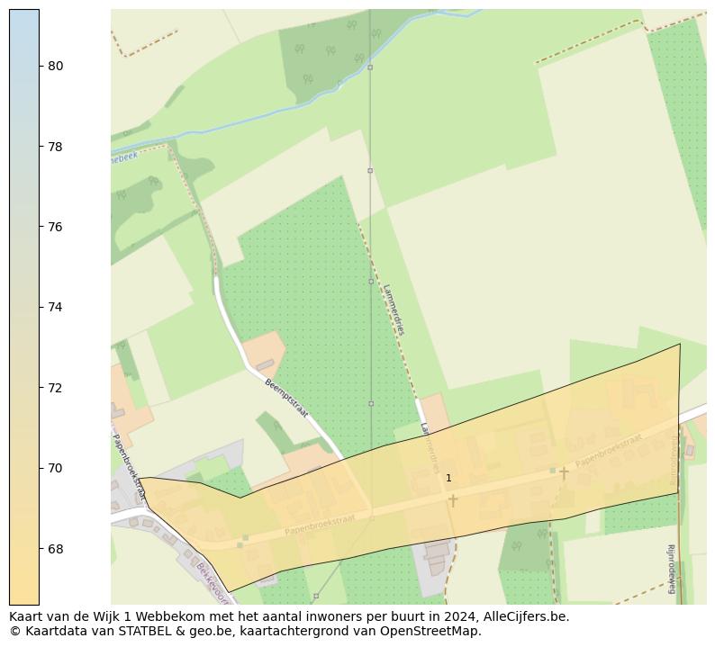 Aantal inwoners op de kaart van de Wijk 1 Webbekom: Op deze pagina vind je veel informatie over inwoners (zoals de verdeling naar leeftijdsgroepen, gezinssamenstelling, geslacht, autochtoon of Belgisch met een immigratie achtergrond,...), woningen (aantallen, types, prijs ontwikkeling, gebruik, type eigendom,...) en méér (autobezit, energieverbruik,...)  op basis van open data van STATBEL en diverse andere bronnen!