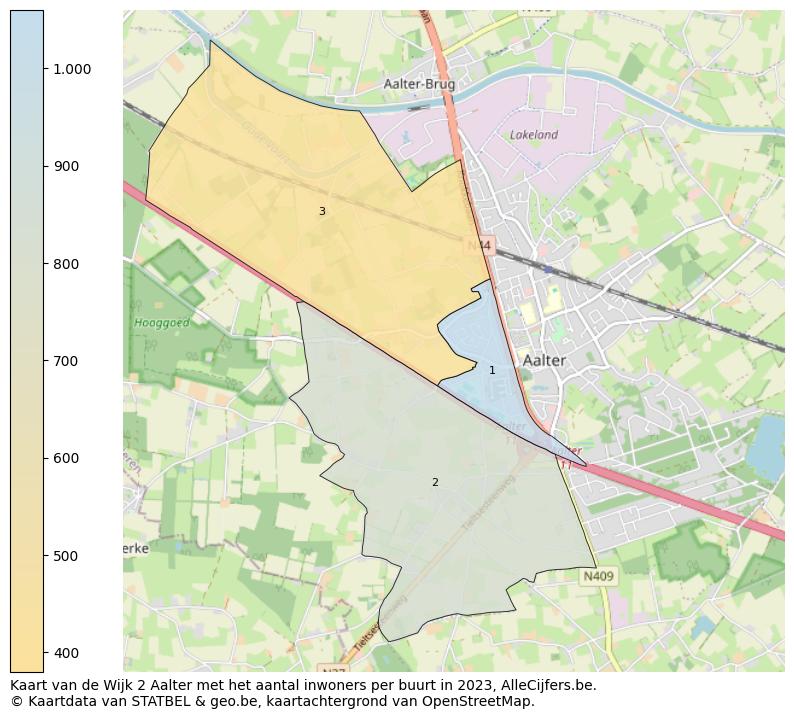 Aantal inwoners op de kaart van de Wijk 2 Aalter: Op deze pagina vind je veel informatie over inwoners (zoals de verdeling naar leeftijdsgroepen, gezinssamenstelling, geslacht, autochtoon of Belgisch met een immigratie achtergrond,...), woningen (aantallen, types, prijs ontwikkeling, gebruik, type eigendom,...) en méér (autobezit, energieverbruik,...)  op basis van open data van STATBEL en diverse andere bronnen!