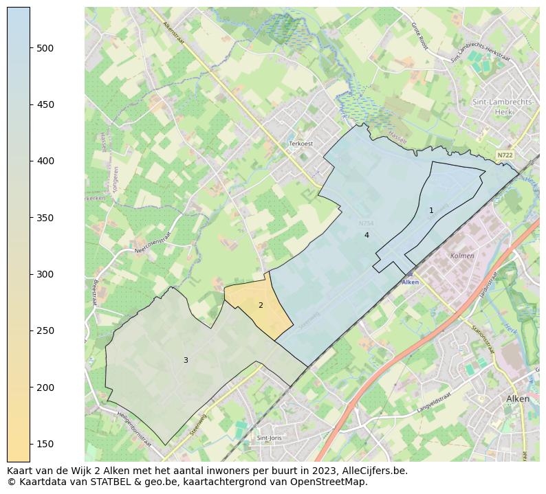 Aantal inwoners op de kaart van de Wijk 2 Alken: Op deze pagina vind je veel informatie over inwoners (zoals de verdeling naar leeftijdsgroepen, gezinssamenstelling, geslacht, autochtoon of Belgisch met een immigratie achtergrond,...), woningen (aantallen, types, prijs ontwikkeling, gebruik, type eigendom,...) en méér (autobezit, energieverbruik,...)  op basis van open data van STATBEL en diverse andere bronnen!