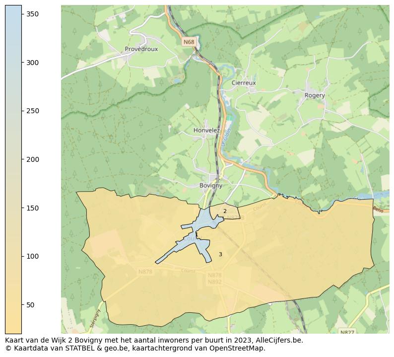 Aantal inwoners op de kaart van de Wijk 2 Bovigny: Op deze pagina vind je veel informatie over inwoners (zoals de verdeling naar leeftijdsgroepen, gezinssamenstelling, geslacht, autochtoon of Belgisch met een immigratie achtergrond,...), woningen (aantallen, types, prijs ontwikkeling, gebruik, type eigendom,...) en méér (autobezit, energieverbruik,...)  op basis van open data van STATBEL en diverse andere bronnen!