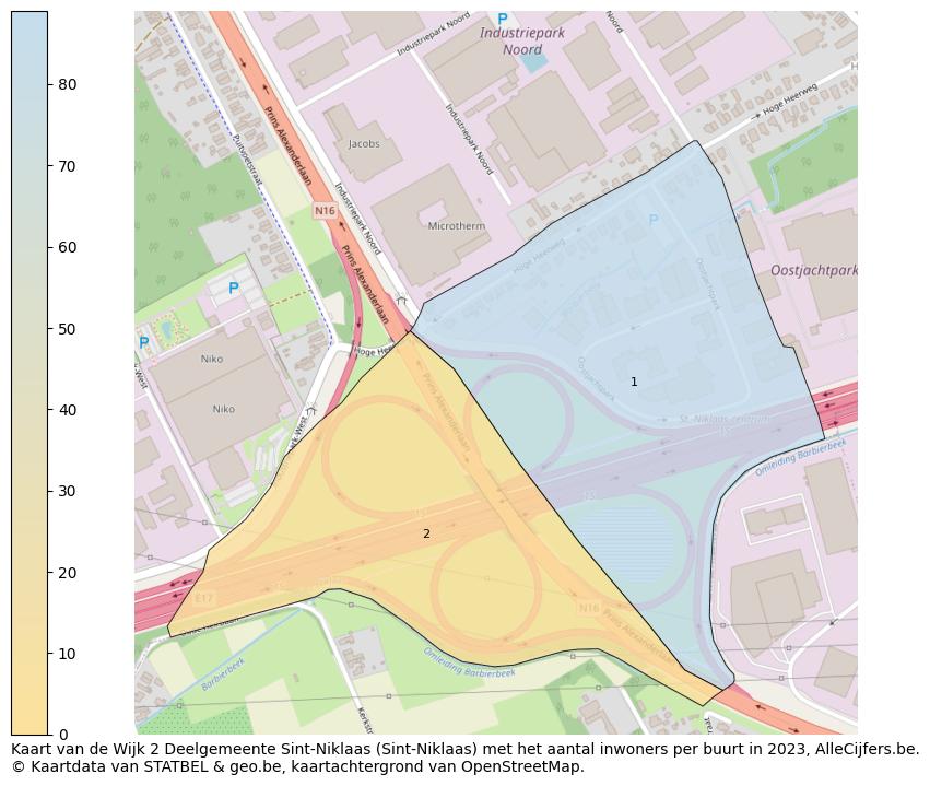 Aantal inwoners op de kaart van de Wijk 2 Deelgemeente Sint-Niklaas (Sint-Niklaas): Op deze pagina vind je veel informatie over inwoners (zoals de verdeling naar leeftijdsgroepen, gezinssamenstelling, geslacht, autochtoon of Belgisch met een immigratie achtergrond,...), woningen (aantallen, types, prijs ontwikkeling, gebruik, type eigendom,...) en méér (autobezit, energieverbruik,...)  op basis van open data van STATBEL en diverse andere bronnen!