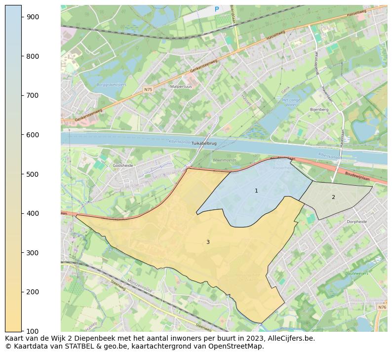 Aantal inwoners op de kaart van de Wijk 2 Diepenbeek: Op deze pagina vind je veel informatie over inwoners (zoals de verdeling naar leeftijdsgroepen, gezinssamenstelling, geslacht, autochtoon of Belgisch met een immigratie achtergrond,...), woningen (aantallen, types, prijs ontwikkeling, gebruik, type eigendom,...) en méér (autobezit, energieverbruik,...)  op basis van open data van STATBEL en diverse andere bronnen!