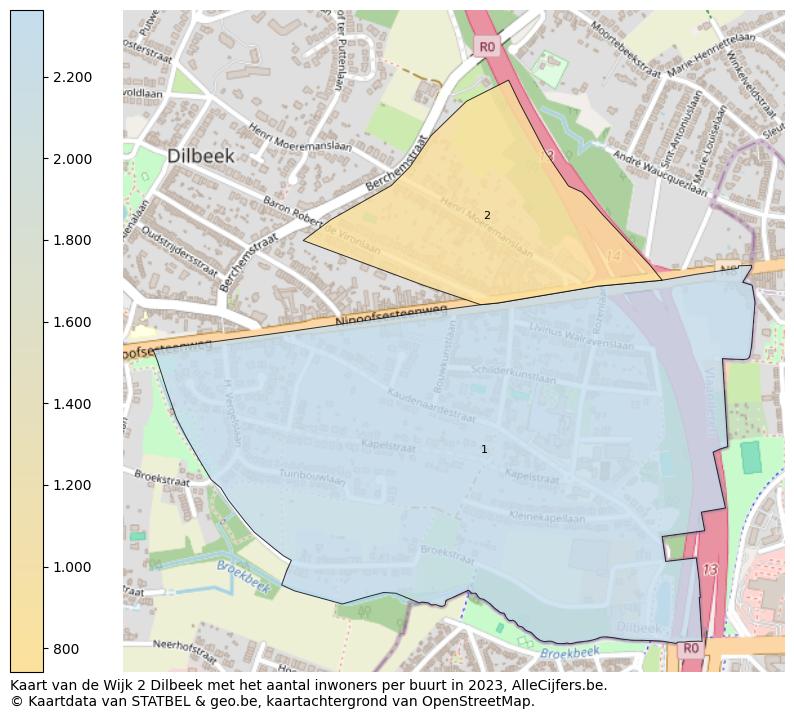 Aantal inwoners op de kaart van de Wijk 2 Dilbeek: Op deze pagina vind je veel informatie over inwoners (zoals de verdeling naar leeftijdsgroepen, gezinssamenstelling, geslacht, autochtoon of Belgisch met een immigratie achtergrond,...), woningen (aantallen, types, prijs ontwikkeling, gebruik, type eigendom,...) en méér (autobezit, energieverbruik,...)  op basis van open data van STATBEL en diverse andere bronnen!