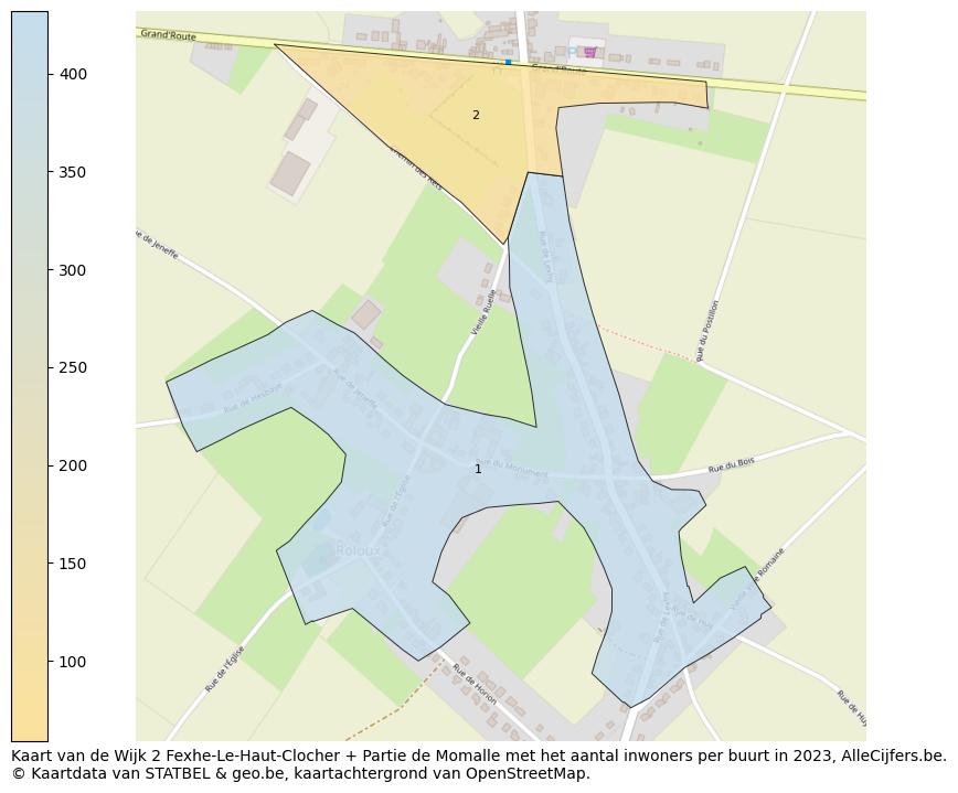 Aantal inwoners op de kaart van de Wijk 2 Fexhe-Le-Haut-Clocher + Partie de Momalle: Op deze pagina vind je veel informatie over inwoners (zoals de verdeling naar leeftijdsgroepen, gezinssamenstelling, geslacht, autochtoon of Belgisch met een immigratie achtergrond,...), woningen (aantallen, types, prijs ontwikkeling, gebruik, type eigendom,...) en méér (autobezit, energieverbruik,...)  op basis van open data van STATBEL en diverse andere bronnen!