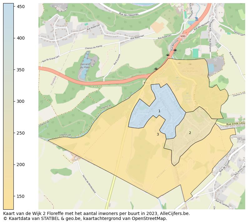 Aantal inwoners op de kaart van de Wijk 2 Floreffe: Op deze pagina vind je veel informatie over inwoners (zoals de verdeling naar leeftijdsgroepen, gezinssamenstelling, geslacht, autochtoon of Belgisch met een immigratie achtergrond,...), woningen (aantallen, types, prijs ontwikkeling, gebruik, type eigendom,...) en méér (autobezit, energieverbruik,...)  op basis van open data van STATBEL en diverse andere bronnen!