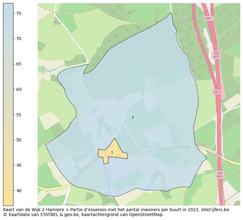 Aantal inwoners op de kaart van de Wijk 2 Hamipre + Partie d’Assenois: Op deze pagina vind je veel informatie over inwoners (zoals de verdeling naar leeftijdsgroepen, gezinssamenstelling, geslacht, autochtoon of Belgisch met een immigratie achtergrond,...), woningen (aantallen, types, prijs ontwikkeling, gebruik, type eigendom,...) en méér (autobezit, energieverbruik,...)  op basis van open data van STATBEL en diverse andere bronnen!