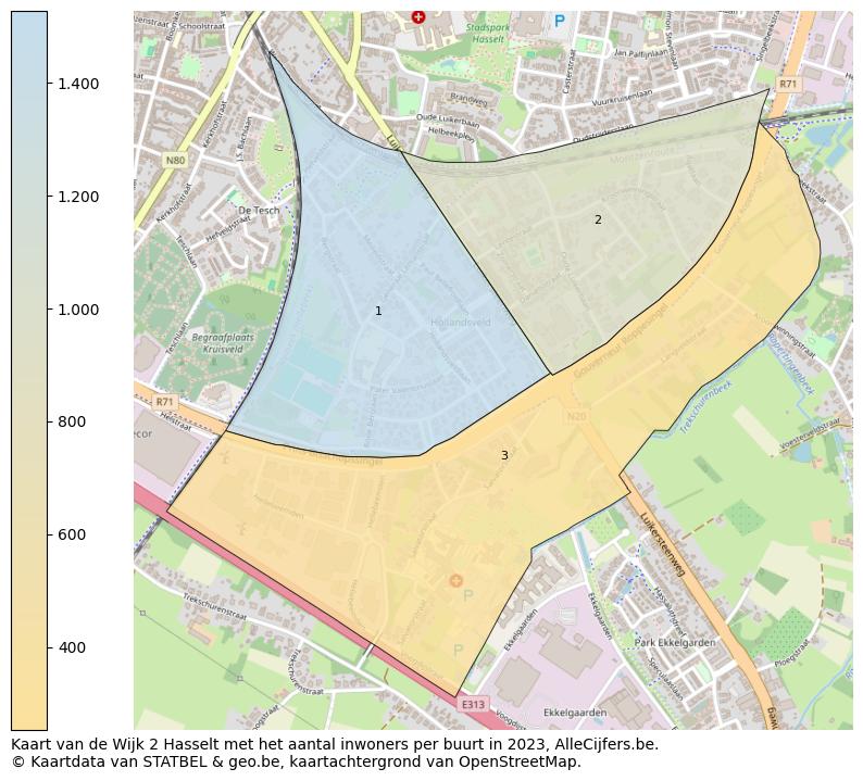 Aantal inwoners op de kaart van de Wijk 2 Hasselt: Op deze pagina vind je veel informatie over inwoners (zoals de verdeling naar leeftijdsgroepen, gezinssamenstelling, geslacht, autochtoon of Belgisch met een immigratie achtergrond,...), woningen (aantallen, types, prijs ontwikkeling, gebruik, type eigendom,...) en méér (autobezit, energieverbruik,...)  op basis van open data van STATBEL en diverse andere bronnen!