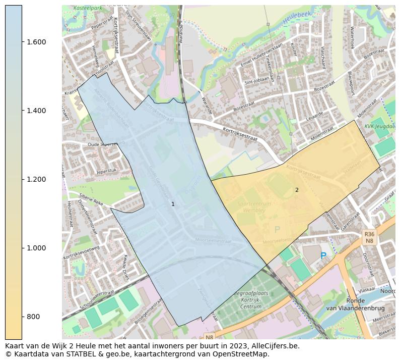 Aantal inwoners op de kaart van de Wijk 2 Heule: Op deze pagina vind je veel informatie over inwoners (zoals de verdeling naar leeftijdsgroepen, gezinssamenstelling, geslacht, autochtoon of Belgisch met een immigratie achtergrond,...), woningen (aantallen, types, prijs ontwikkeling, gebruik, type eigendom,...) en méér (autobezit, energieverbruik,...)  op basis van open data van STATBEL en diverse andere bronnen!