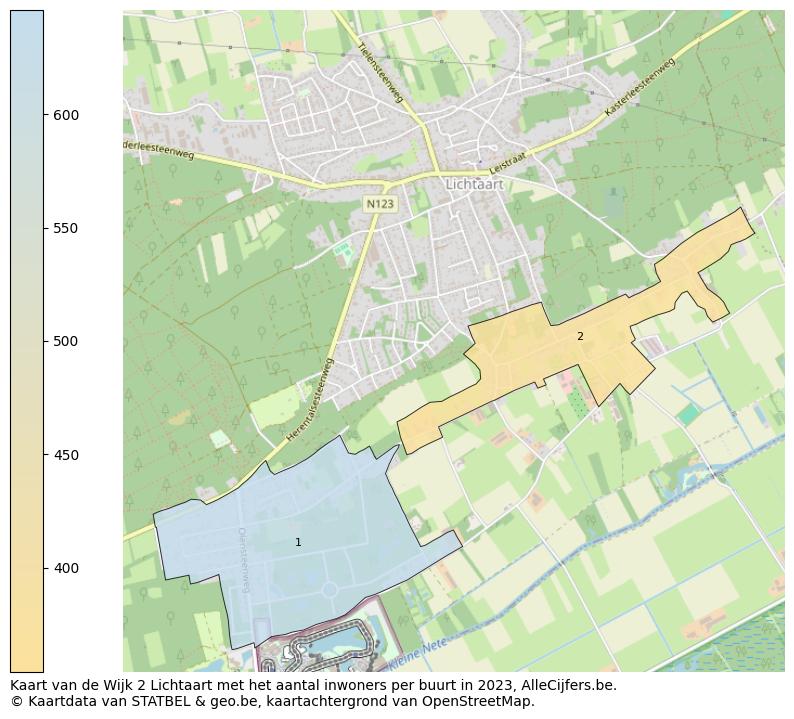 Aantal inwoners op de kaart van de Wijk 2 Lichtaart: Op deze pagina vind je veel informatie over inwoners (zoals de verdeling naar leeftijdsgroepen, gezinssamenstelling, geslacht, autochtoon of Belgisch met een immigratie achtergrond,...), woningen (aantallen, types, prijs ontwikkeling, gebruik, type eigendom,...) en méér (autobezit, energieverbruik,...)  op basis van open data van STATBEL en diverse andere bronnen!