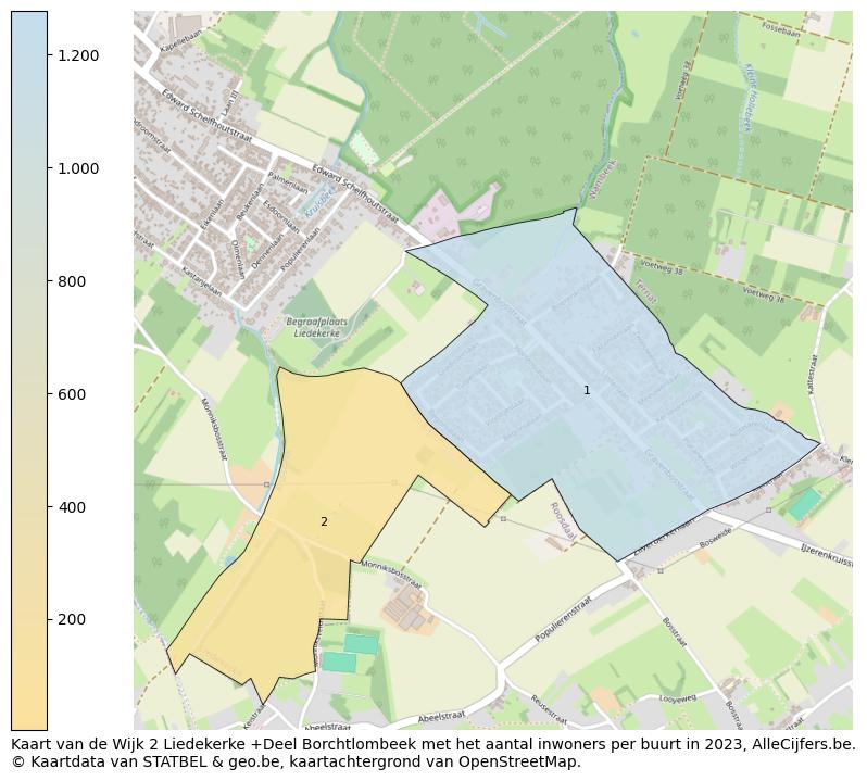 Aantal inwoners op de kaart van de Wijk 2 Liedekerke +Deel Borchtlombeek: Op deze pagina vind je veel informatie over inwoners (zoals de verdeling naar leeftijdsgroepen, gezinssamenstelling, geslacht, autochtoon of Belgisch met een immigratie achtergrond,...), woningen (aantallen, types, prijs ontwikkeling, gebruik, type eigendom,...) en méér (autobezit, energieverbruik,...)  op basis van open data van STATBEL en diverse andere bronnen!