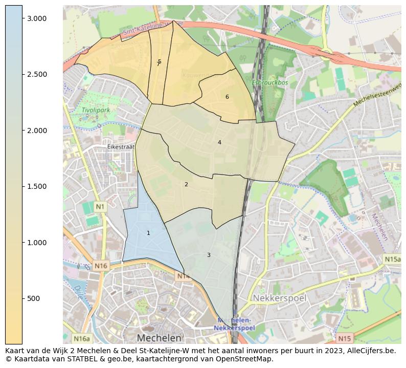 Aantal inwoners op de kaart van de Wijk 2 Mechelen & Deel St-Katelijne-W: Op deze pagina vind je veel informatie over inwoners (zoals de verdeling naar leeftijdsgroepen, gezinssamenstelling, geslacht, autochtoon of Belgisch met een immigratie achtergrond,...), woningen (aantallen, types, prijs ontwikkeling, gebruik, type eigendom,...) en méér (autobezit, energieverbruik,...)  op basis van open data van STATBEL en diverse andere bronnen!