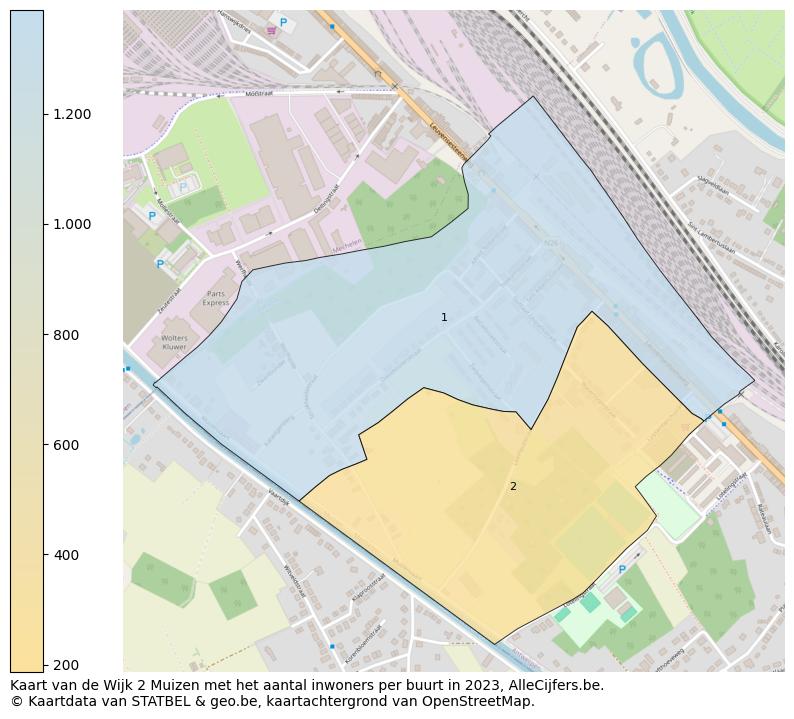 Aantal inwoners op de kaart van de Wijk 2 Muizen: Op deze pagina vind je veel informatie over inwoners (zoals de verdeling naar leeftijdsgroepen, gezinssamenstelling, geslacht, autochtoon of Belgisch met een immigratie achtergrond,...), woningen (aantallen, types, prijs ontwikkeling, gebruik, type eigendom,...) en méér (autobezit, energieverbruik,...)  op basis van open data van STATBEL en diverse andere bronnen!