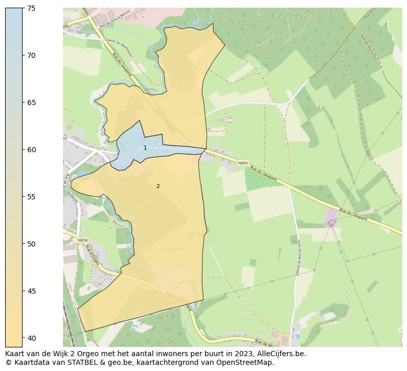 Aantal inwoners op de kaart van de Wijk 2 Orgeo: Op deze pagina vind je veel informatie over inwoners (zoals de verdeling naar leeftijdsgroepen, gezinssamenstelling, geslacht, autochtoon of Belgisch met een immigratie achtergrond,...), woningen (aantallen, types, prijs ontwikkeling, gebruik, type eigendom,...) en méér (autobezit, energieverbruik,...)  op basis van open data van STATBEL en diverse andere bronnen!