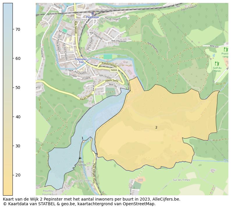 Aantal inwoners op de kaart van de Wijk 2 Pepinster: Op deze pagina vind je veel informatie over inwoners (zoals de verdeling naar leeftijdsgroepen, gezinssamenstelling, geslacht, autochtoon of Belgisch met een immigratie achtergrond,...), woningen (aantallen, types, prijs ontwikkeling, gebruik, type eigendom,...) en méér (autobezit, energieverbruik,...)  op basis van open data van STATBEL en diverse andere bronnen!