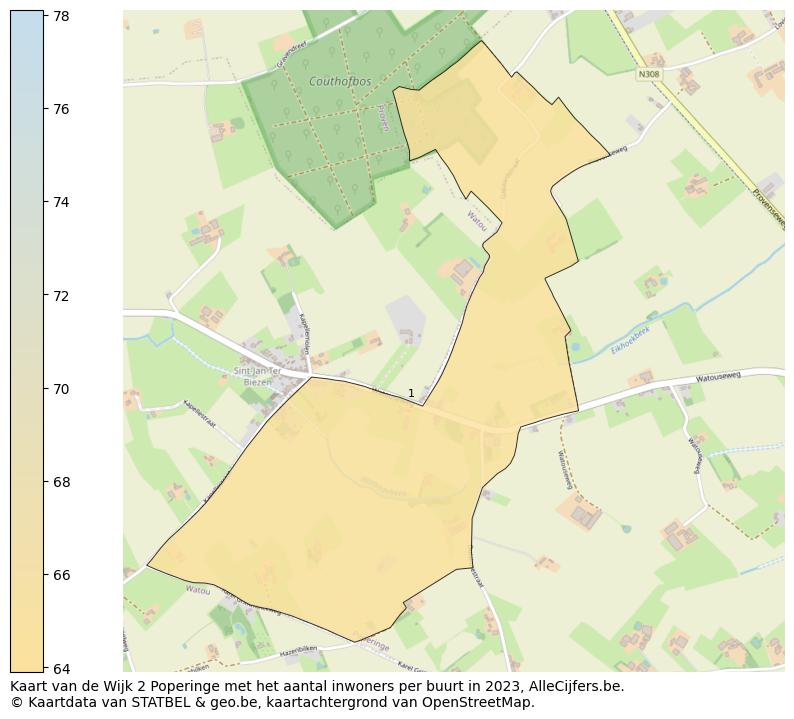 Aantal inwoners op de kaart van de Wijk 2 Poperinge: Op deze pagina vind je veel informatie over inwoners (zoals de verdeling naar leeftijdsgroepen, gezinssamenstelling, geslacht, autochtoon of Belgisch met een immigratie achtergrond,...), woningen (aantallen, types, prijs ontwikkeling, gebruik, type eigendom,...) en méér (autobezit, energieverbruik,...)  op basis van open data van STATBEL en diverse andere bronnen!