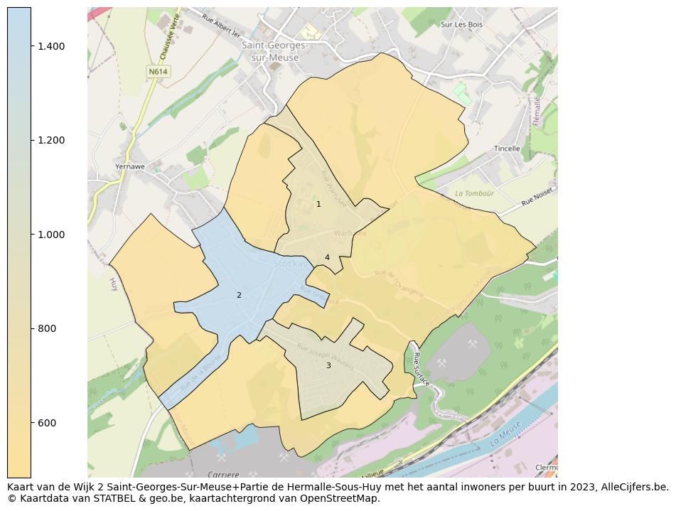 Aantal inwoners op de kaart van de Wijk 2 Saint-Georges-Sur-Meuse+Partie de Hermalle-Sous-Huy: Op deze pagina vind je veel informatie over inwoners (zoals de verdeling naar leeftijdsgroepen, gezinssamenstelling, geslacht, autochtoon of Belgisch met een immigratie achtergrond,...), woningen (aantallen, types, prijs ontwikkeling, gebruik, type eigendom,...) en méér (autobezit, energieverbruik,...)  op basis van open data van STATBEL en diverse andere bronnen!