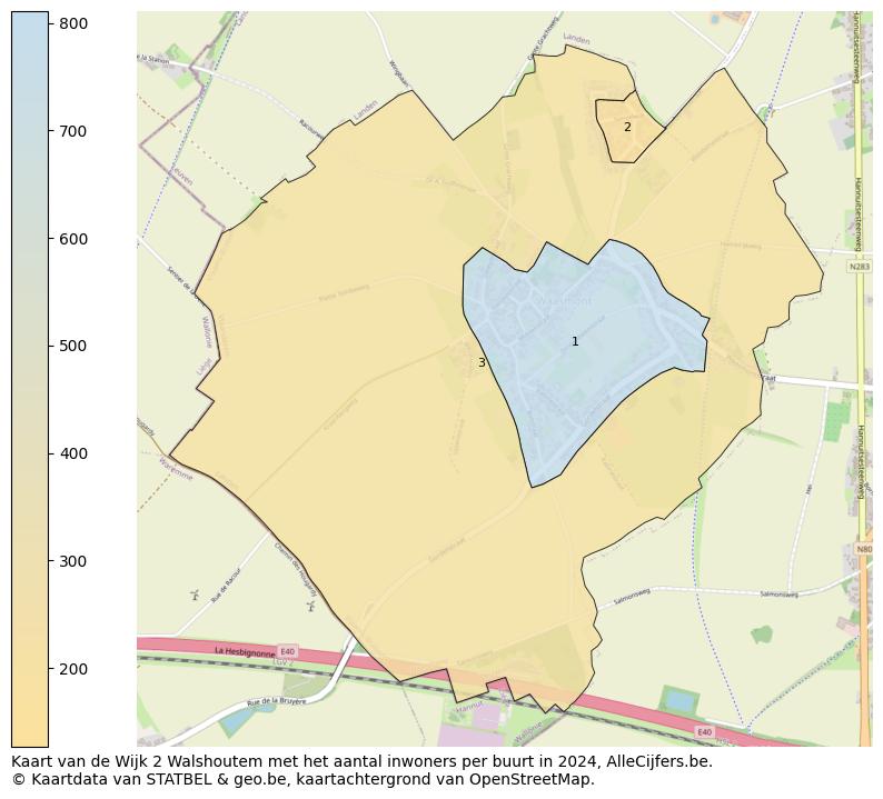 Aantal inwoners op de kaart van de Wijk 2 Walshoutem: Op deze pagina vind je veel informatie over inwoners (zoals de verdeling naar leeftijdsgroepen, gezinssamenstelling, geslacht, autochtoon of Belgisch met een immigratie achtergrond,...), woningen (aantallen, types, prijs ontwikkeling, gebruik, type eigendom,...) en méér (autobezit, energieverbruik,...)  op basis van open data van STATBEL en diverse andere bronnen!