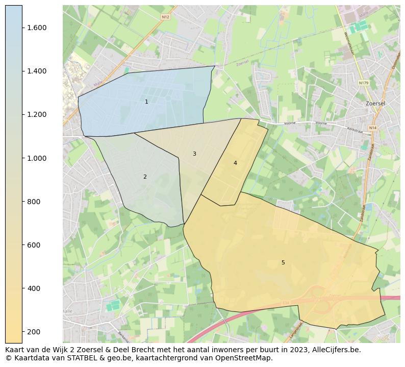 Aantal inwoners op de kaart van de Wijk 2 Zoersel & Deel Brecht: Op deze pagina vind je veel informatie over inwoners (zoals de verdeling naar leeftijdsgroepen, gezinssamenstelling, geslacht, autochtoon of Belgisch met een immigratie achtergrond,...), woningen (aantallen, types, prijs ontwikkeling, gebruik, type eigendom,...) en méér (autobezit, energieverbruik,...)  op basis van open data van STATBEL en diverse andere bronnen!