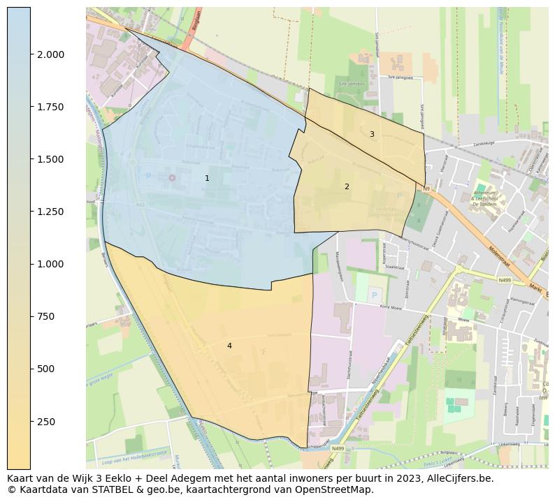 Aantal inwoners op de kaart van de Wijk 3 Eeklo + Deel Adegem: Op deze pagina vind je veel informatie over inwoners (zoals de verdeling naar leeftijdsgroepen, gezinssamenstelling, geslacht, autochtoon of Belgisch met een immigratie achtergrond,...), woningen (aantallen, types, prijs ontwikkeling, gebruik, type eigendom,...) en méér (autobezit, energieverbruik,...)  op basis van open data van STATBEL en diverse andere bronnen!