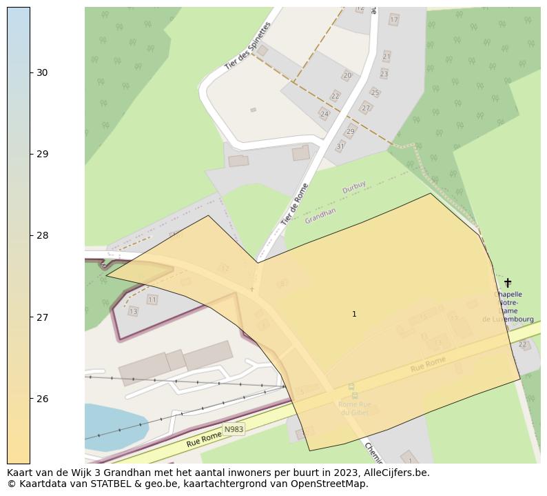 Aantal inwoners op de kaart van de Wijk 3 Grandhan: Op deze pagina vind je veel informatie over inwoners (zoals de verdeling naar leeftijdsgroepen, gezinssamenstelling, geslacht, autochtoon of Belgisch met een immigratie achtergrond,...), woningen (aantallen, types, prijs ontwikkeling, gebruik, type eigendom,...) en méér (autobezit, energieverbruik,...)  op basis van open data van STATBEL en diverse andere bronnen!