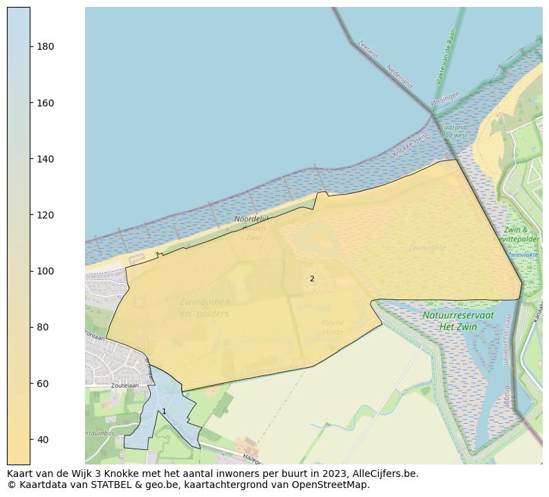 Aantal inwoners op de kaart van de Wijk 3 Knokke: Op deze pagina vind je veel informatie over inwoners (zoals de verdeling naar leeftijdsgroepen, gezinssamenstelling, geslacht, autochtoon of Belgisch met een immigratie achtergrond,...), woningen (aantallen, types, prijs ontwikkeling, gebruik, type eigendom,...) en méér (autobezit, energieverbruik,...)  op basis van open data van STATBEL en diverse andere bronnen!