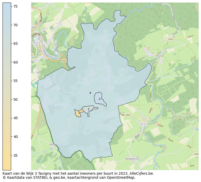 Aantal inwoners op de kaart van de Wijk 3 Tavigny: Op deze pagina vind je veel informatie over inwoners (zoals de verdeling naar leeftijdsgroepen, gezinssamenstelling, geslacht, autochtoon of Belgisch met een immigratie achtergrond,...), woningen (aantallen, types, prijs ontwikkeling, gebruik, type eigendom,...) en méér (autobezit, energieverbruik,...)  op basis van open data van STATBEL en diverse andere bronnen!