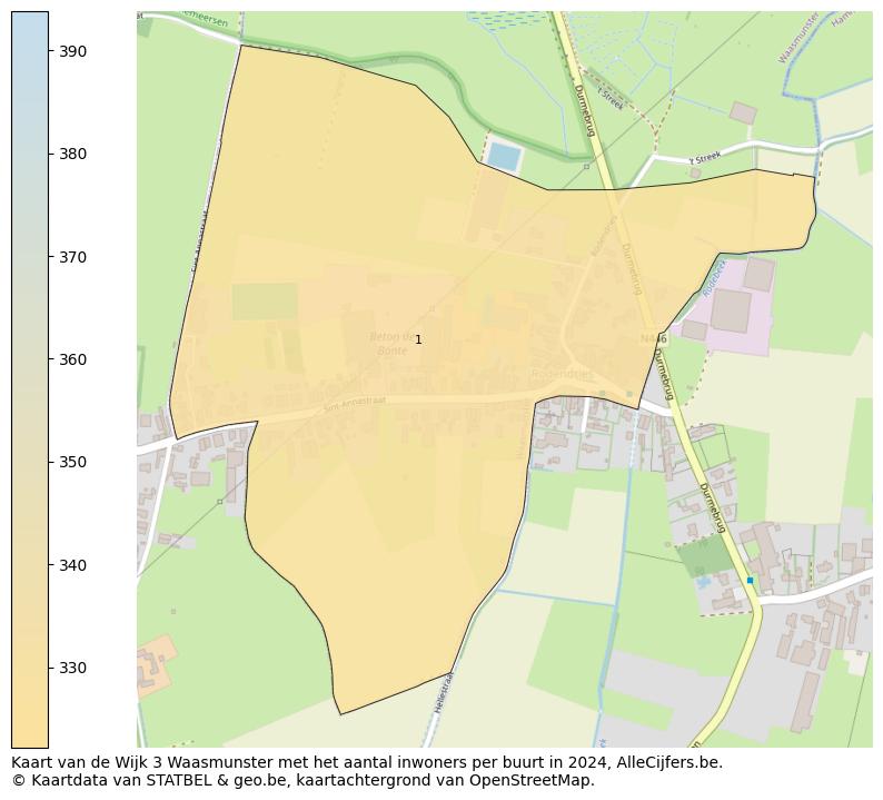 Aantal inwoners op de kaart van de Wijk 3 Waasmunster: Op deze pagina vind je veel informatie over inwoners (zoals de verdeling naar leeftijdsgroepen, gezinssamenstelling, geslacht, autochtoon of Belgisch met een immigratie achtergrond,...), woningen (aantallen, types, prijs ontwikkeling, gebruik, type eigendom,...) en méér (autobezit, energieverbruik,...)  op basis van open data van STATBEL en diverse andere bronnen!