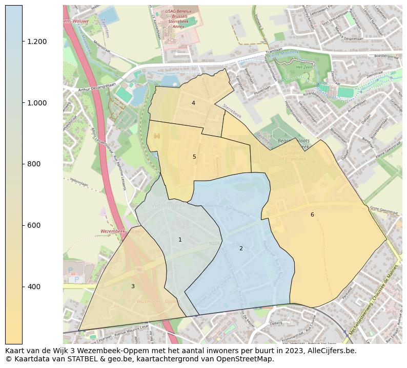 Aantal inwoners op de kaart van de Wijk 3 Wezembeek-Oppem: Op deze pagina vind je veel informatie over inwoners (zoals de verdeling naar leeftijdsgroepen, gezinssamenstelling, geslacht, autochtoon of Belgisch met een immigratie achtergrond,...), woningen (aantallen, types, prijs ontwikkeling, gebruik, type eigendom,...) en méér (autobezit, energieverbruik,...)  op basis van open data van STATBEL en diverse andere bronnen!