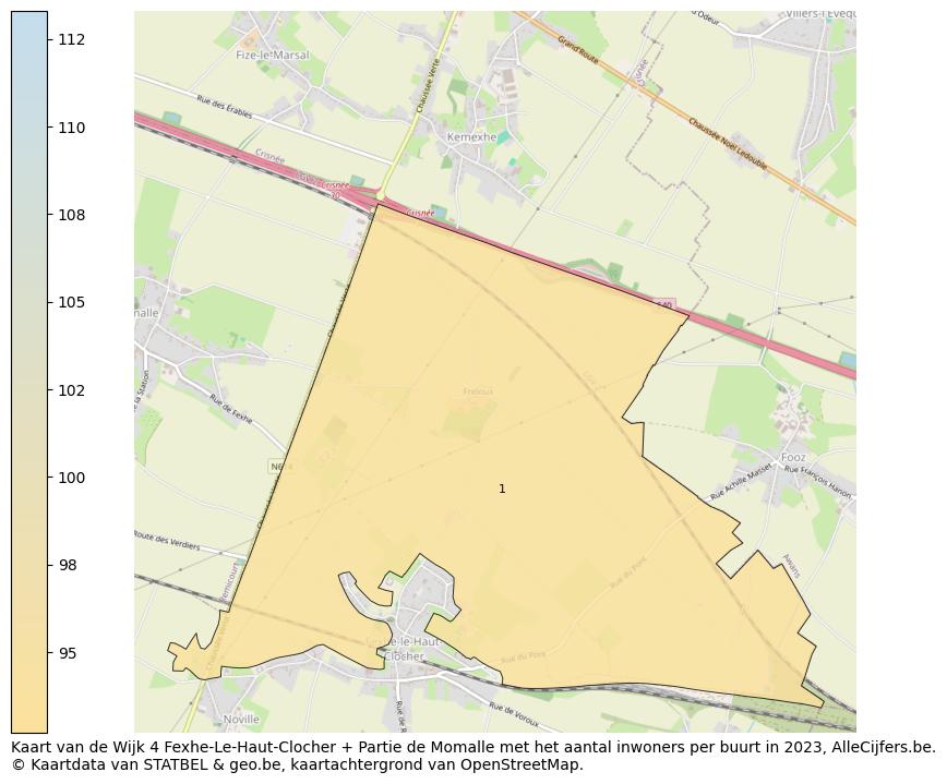 Aantal inwoners op de kaart van de Wijk 4 Fexhe-Le-Haut-Clocher + Partie de Momalle: Op deze pagina vind je veel informatie over inwoners (zoals de verdeling naar leeftijdsgroepen, gezinssamenstelling, geslacht, autochtoon of Belgisch met een immigratie achtergrond,...), woningen (aantallen, types, prijs ontwikkeling, gebruik, type eigendom,...) en méér (autobezit, energieverbruik,...)  op basis van open data van STATBEL en diverse andere bronnen!