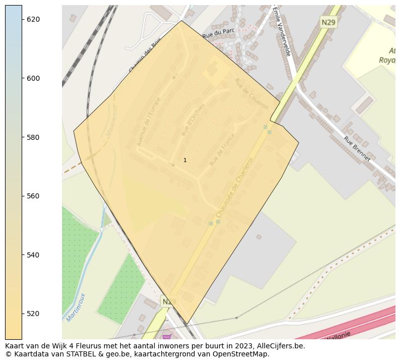 Aantal inwoners op de kaart van de Wijk 4 Fleurus: Op deze pagina vind je veel informatie over inwoners (zoals de verdeling naar leeftijdsgroepen, gezinssamenstelling, geslacht, autochtoon of Belgisch met een immigratie achtergrond,...), woningen (aantallen, types, prijs ontwikkeling, gebruik, type eigendom,...) en méér (autobezit, energieverbruik,...)  op basis van open data van STATBEL en diverse andere bronnen!