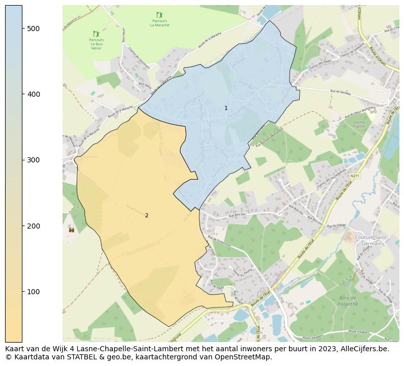 Aantal inwoners op de kaart van de Wijk 4 Lasne-Chapelle-Saint-Lambert: Op deze pagina vind je veel informatie over inwoners (zoals de verdeling naar leeftijdsgroepen, gezinssamenstelling, geslacht, autochtoon of Belgisch met een immigratie achtergrond,...), woningen (aantallen, types, prijs ontwikkeling, gebruik, type eigendom,...) en méér (autobezit, energieverbruik,...)  op basis van open data van STATBEL en diverse andere bronnen!