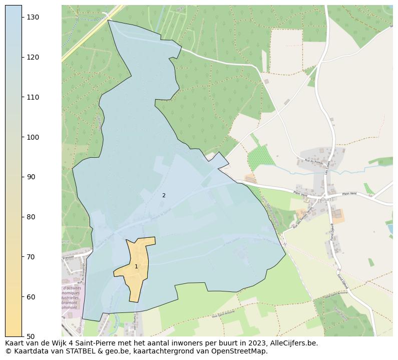 Aantal inwoners op de kaart van de Wijk 4 Saint-Pierre: Op deze pagina vind je veel informatie over inwoners (zoals de verdeling naar leeftijdsgroepen, gezinssamenstelling, geslacht, autochtoon of Belgisch met een immigratie achtergrond,...), woningen (aantallen, types, prijs ontwikkeling, gebruik, type eigendom,...) en méér (autobezit, energieverbruik,...)  op basis van open data van STATBEL en diverse andere bronnen!