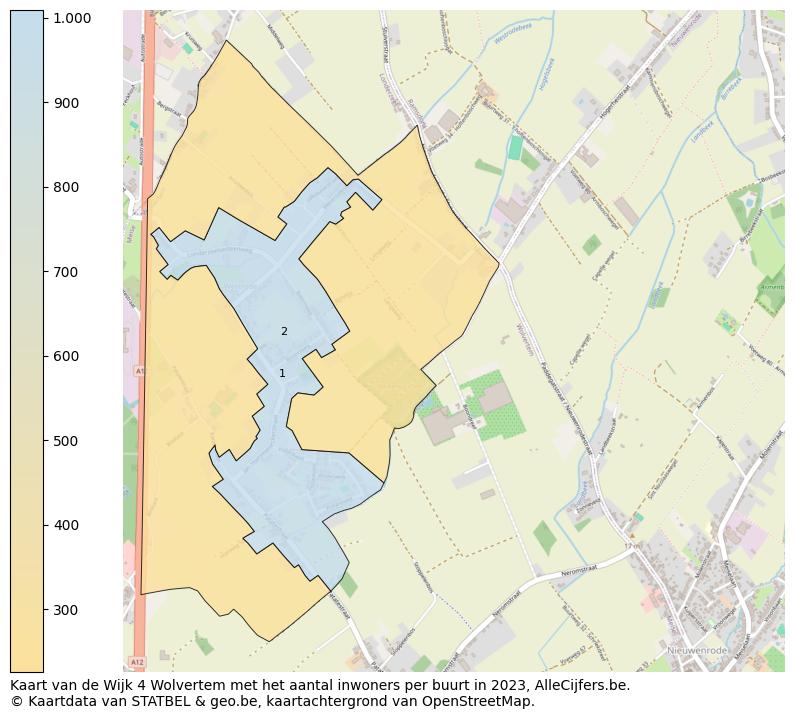 Aantal inwoners op de kaart van de Wijk 4 Wolvertem: Op deze pagina vind je veel informatie over inwoners (zoals de verdeling naar leeftijdsgroepen, gezinssamenstelling, geslacht, autochtoon of Belgisch met een immigratie achtergrond,...), woningen (aantallen, types, prijs ontwikkeling, gebruik, type eigendom,...) en méér (autobezit, energieverbruik,...)  op basis van open data van STATBEL en diverse andere bronnen!