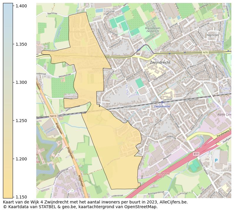 Aantal inwoners op de kaart van de Wijk 4 Zwijndrecht: Op deze pagina vind je veel informatie over inwoners (zoals de verdeling naar leeftijdsgroepen, gezinssamenstelling, geslacht, autochtoon of Belgisch met een immigratie achtergrond,...), woningen (aantallen, types, prijs ontwikkeling, gebruik, type eigendom,...) en méér (autobezit, energieverbruik,...)  op basis van open data van STATBEL en diverse andere bronnen!