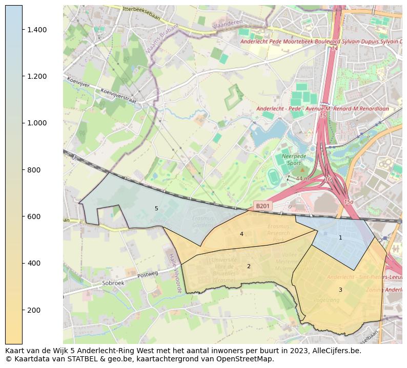 Aantal inwoners op de kaart van de Wijk 5 Anderlecht-Ring West: Op deze pagina vind je veel informatie over inwoners (zoals de verdeling naar leeftijdsgroepen, gezinssamenstelling, geslacht, autochtoon of Belgisch met een immigratie achtergrond,...), woningen (aantallen, types, prijs ontwikkeling, gebruik, type eigendom,...) en méér (autobezit, energieverbruik,...)  op basis van open data van STATBEL en diverse andere bronnen!