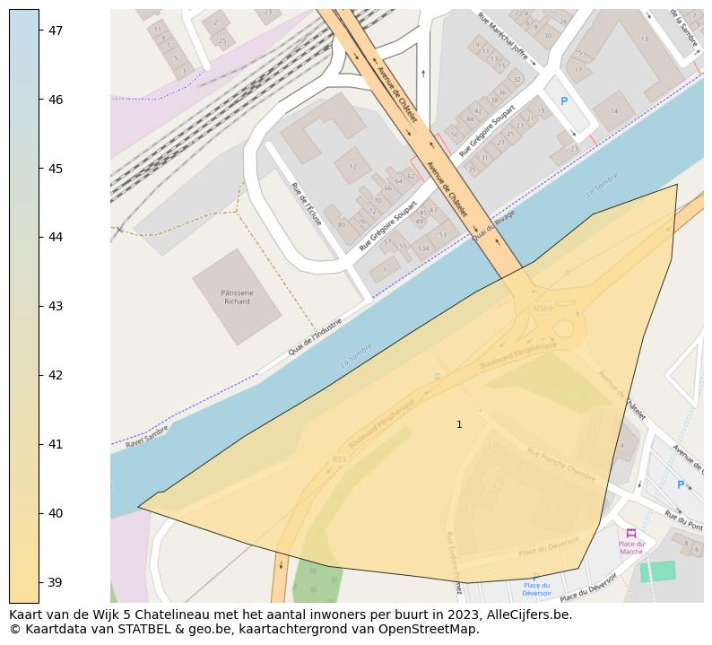 Aantal inwoners op de kaart van de Wijk 5 Chatelineau: Op deze pagina vind je veel informatie over inwoners (zoals de verdeling naar leeftijdsgroepen, gezinssamenstelling, geslacht, autochtoon of Belgisch met een immigratie achtergrond,...), woningen (aantallen, types, prijs ontwikkeling, gebruik, type eigendom,...) en méér (autobezit, energieverbruik,...)  op basis van open data van STATBEL en diverse andere bronnen!
