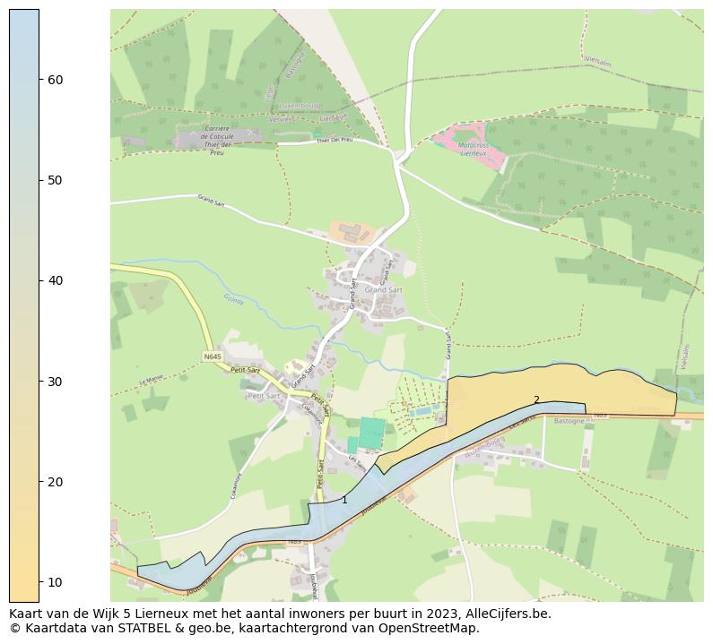 Aantal inwoners op de kaart van de Wijk 5 Lierneux: Op deze pagina vind je veel informatie over inwoners (zoals de verdeling naar leeftijdsgroepen, gezinssamenstelling, geslacht, autochtoon of Belgisch met een immigratie achtergrond,...), woningen (aantallen, types, prijs ontwikkeling, gebruik, type eigendom,...) en méér (autobezit, energieverbruik,...)  op basis van open data van STATBEL en diverse andere bronnen!