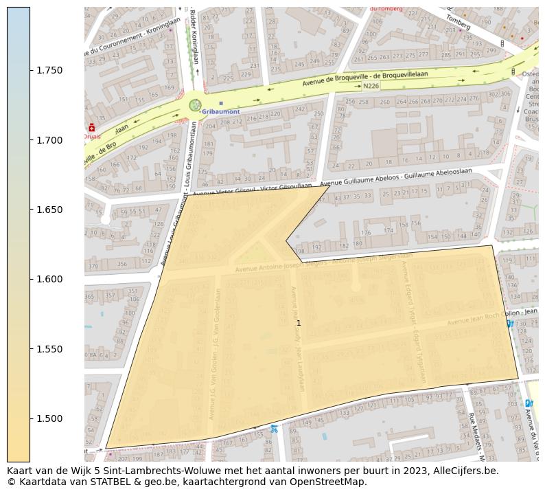 Aantal inwoners op de kaart van de Wijk 5 Sint-Lambrechts-Woluwe: Op deze pagina vind je veel informatie over inwoners (zoals de verdeling naar leeftijdsgroepen, gezinssamenstelling, geslacht, autochtoon of Belgisch met een immigratie achtergrond,...), woningen (aantallen, types, prijs ontwikkeling, gebruik, type eigendom,...) en méér (autobezit, energieverbruik,...)  op basis van open data van STATBEL en diverse andere bronnen!