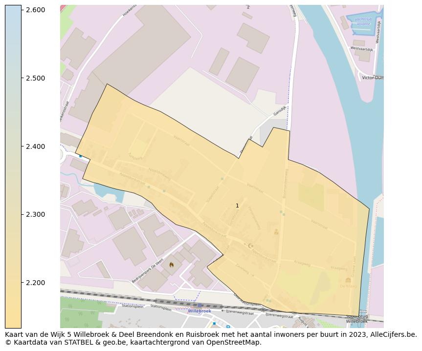 Aantal inwoners op de kaart van de Wijk 5 Willebroek & Deel Breendonk en Ruisbroek: Op deze pagina vind je veel informatie over inwoners (zoals de verdeling naar leeftijdsgroepen, gezinssamenstelling, geslacht, autochtoon of Belgisch met een immigratie achtergrond,...), woningen (aantallen, types, prijs ontwikkeling, gebruik, type eigendom,...) en méér (autobezit, energieverbruik,...)  op basis van open data van STATBEL en diverse andere bronnen!