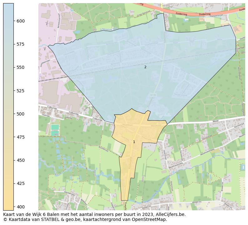 Aantal inwoners op de kaart van de Wijk 6 Balen: Op deze pagina vind je veel informatie over inwoners (zoals de verdeling naar leeftijdsgroepen, gezinssamenstelling, geslacht, autochtoon of Belgisch met een immigratie achtergrond,...), woningen (aantallen, types, prijs ontwikkeling, gebruik, type eigendom,...) en méér (autobezit, energieverbruik,...)  op basis van open data van STATBEL en diverse andere bronnen!