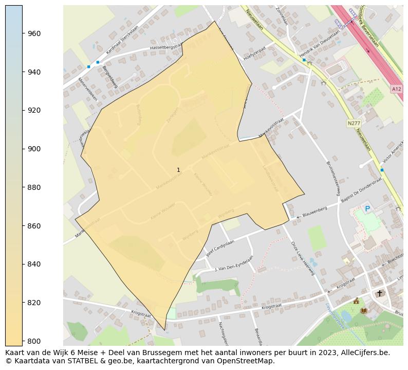Aantal inwoners op de kaart van de Wijk 6 Meise + Deel van Brussegem: Op deze pagina vind je veel informatie over inwoners (zoals de verdeling naar leeftijdsgroepen, gezinssamenstelling, geslacht, autochtoon of Belgisch met een immigratie achtergrond,...), woningen (aantallen, types, prijs ontwikkeling, gebruik, type eigendom,...) en méér (autobezit, energieverbruik,...)  op basis van open data van STATBEL en diverse andere bronnen!