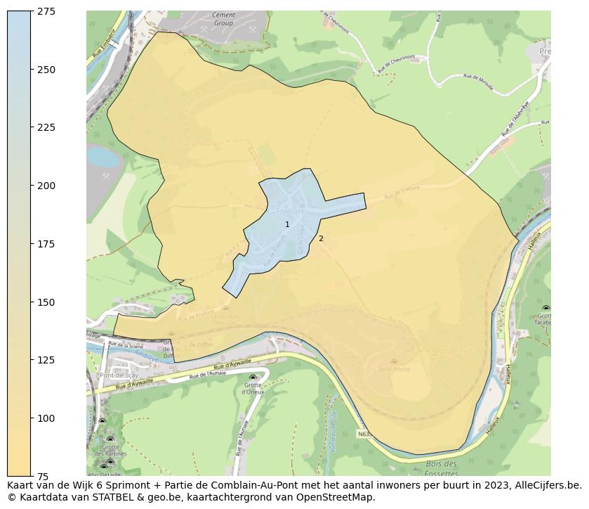 Aantal inwoners op de kaart van de Wijk 6 Sprimont + Partie de Comblain-Au-Pont: Op deze pagina vind je veel informatie over inwoners (zoals de verdeling naar leeftijdsgroepen, gezinssamenstelling, geslacht, autochtoon of Belgisch met een immigratie achtergrond,...), woningen (aantallen, types, prijs ontwikkeling, gebruik, type eigendom,...) en méér (autobezit, energieverbruik,...)  op basis van open data van STATBEL en diverse andere bronnen!