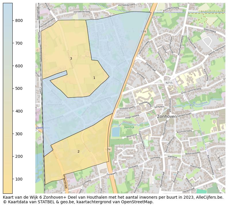 Aantal inwoners op de kaart van de Wijk 6 Zonhoven+ Deel van Houthalen: Op deze pagina vind je veel informatie over inwoners (zoals de verdeling naar leeftijdsgroepen, gezinssamenstelling, geslacht, autochtoon of Belgisch met een immigratie achtergrond,...), woningen (aantallen, types, prijs ontwikkeling, gebruik, type eigendom,...) en méér (autobezit, energieverbruik,...)  op basis van open data van STATBEL en diverse andere bronnen!