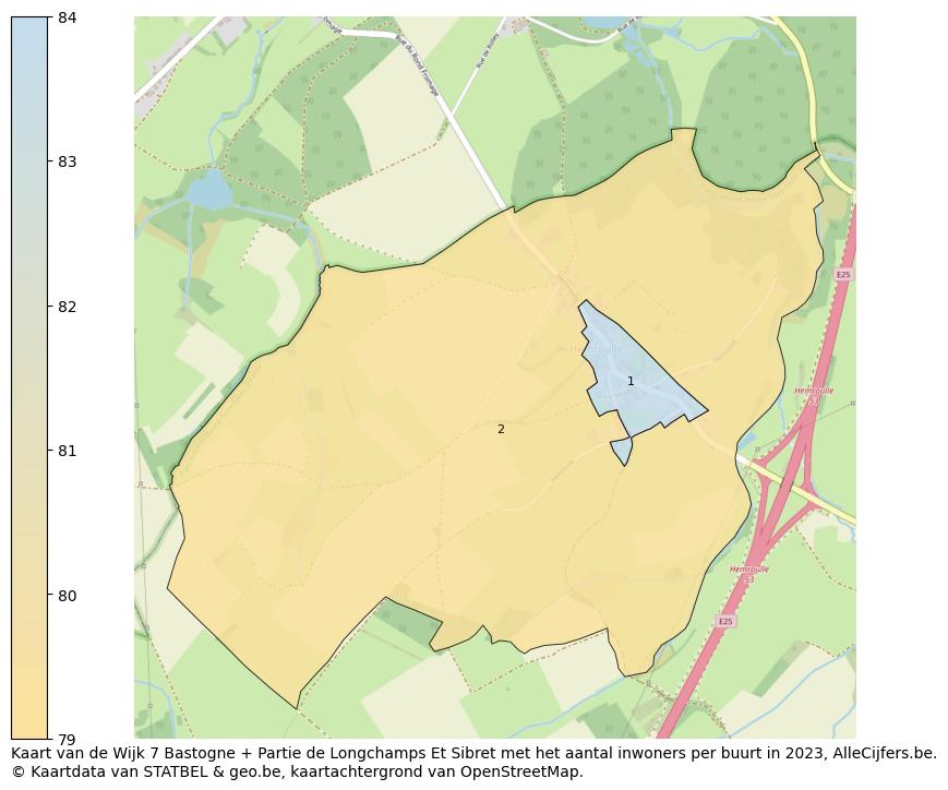 Aantal inwoners op de kaart van de Wijk 7 Bastogne + Partie de Longchamps Et Sibret: Op deze pagina vind je veel informatie over inwoners (zoals de verdeling naar leeftijdsgroepen, gezinssamenstelling, geslacht, autochtoon of Belgisch met een immigratie achtergrond,...), woningen (aantallen, types, prijs ontwikkeling, gebruik, type eigendom,...) en méér (autobezit, energieverbruik,...)  op basis van open data van STATBEL en diverse andere bronnen!